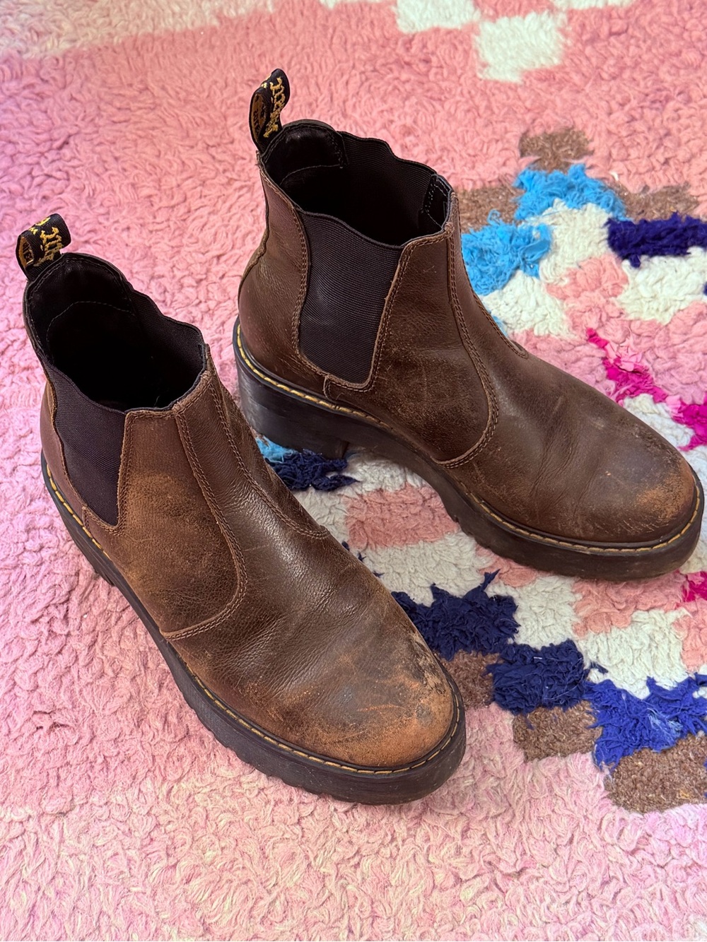 Dr. Martens Brown Leather Rometty Chelsea boots - Picture 2 of 5